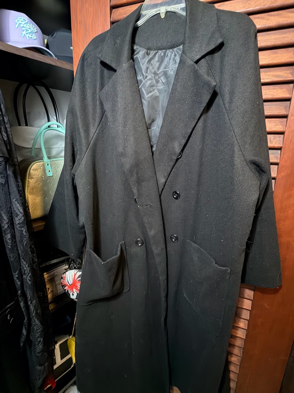 Classic Black Long Coat